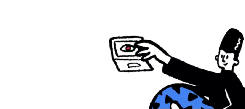 Relaxing man animation